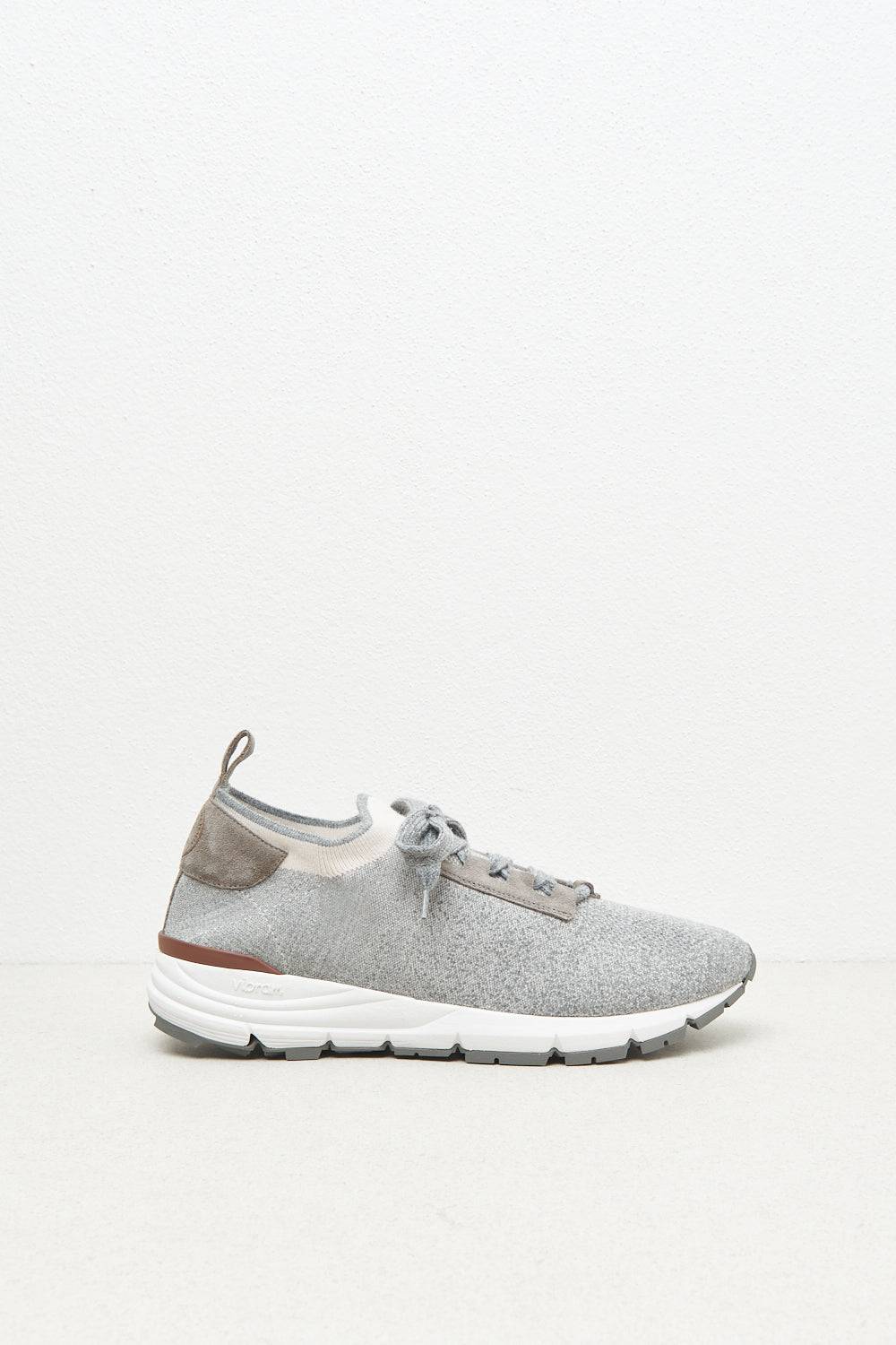 Peserico Sneakers in maglia e vera pelle Offerta