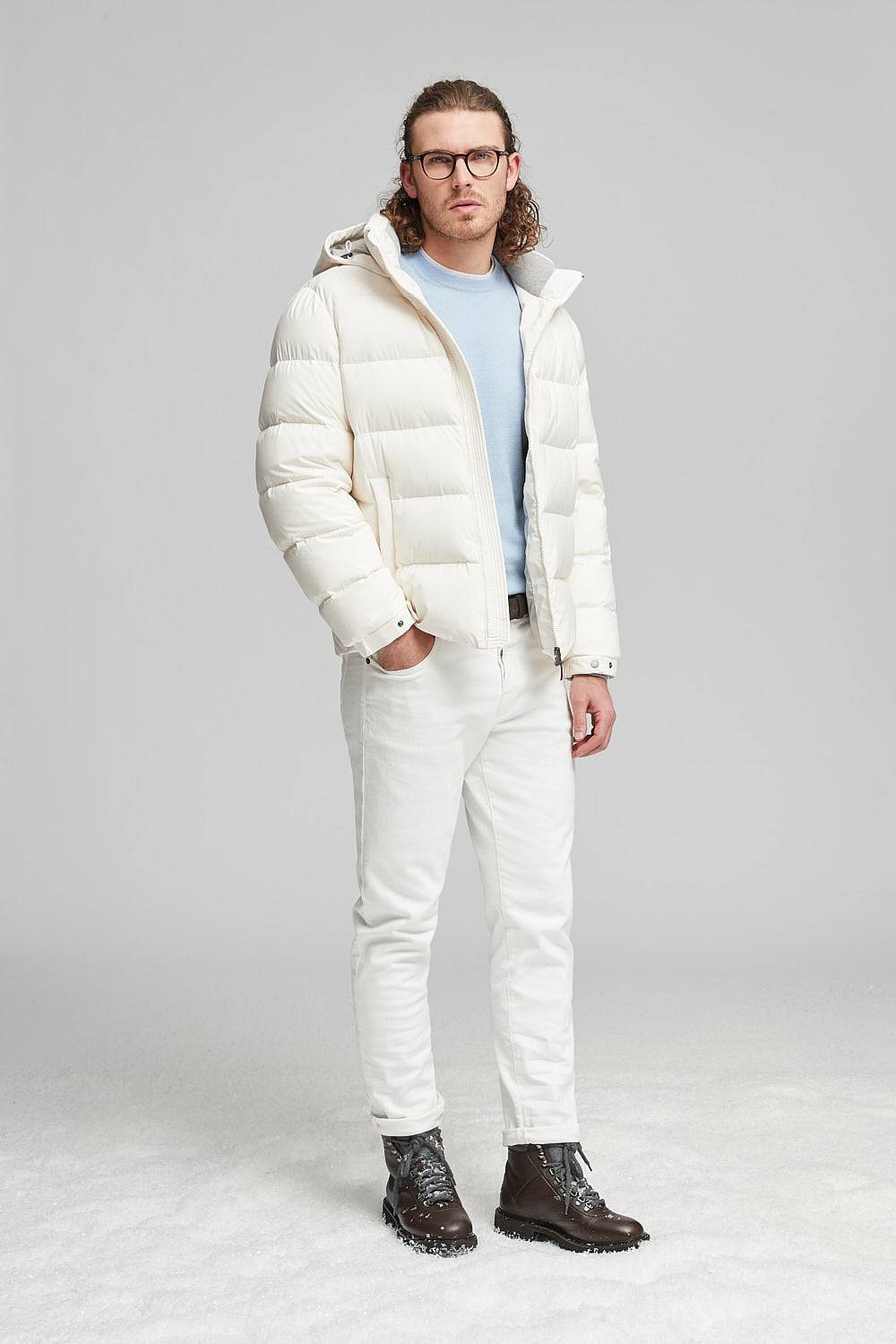 Peserico Pantalone bull denim in twill di cotone stretch In Vendita