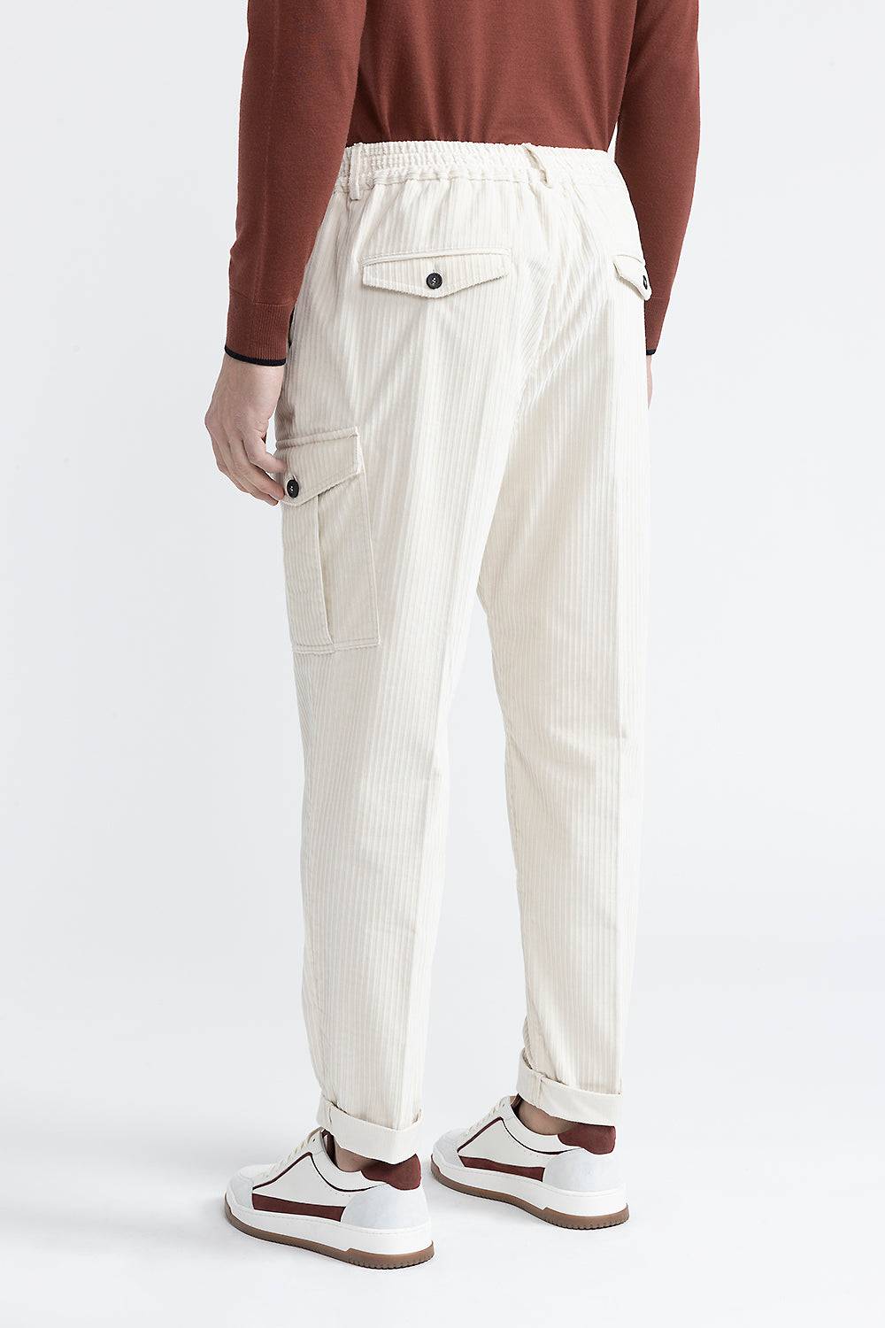 Peserico Pantalone chino in velluto a costa francese I Più Venduti