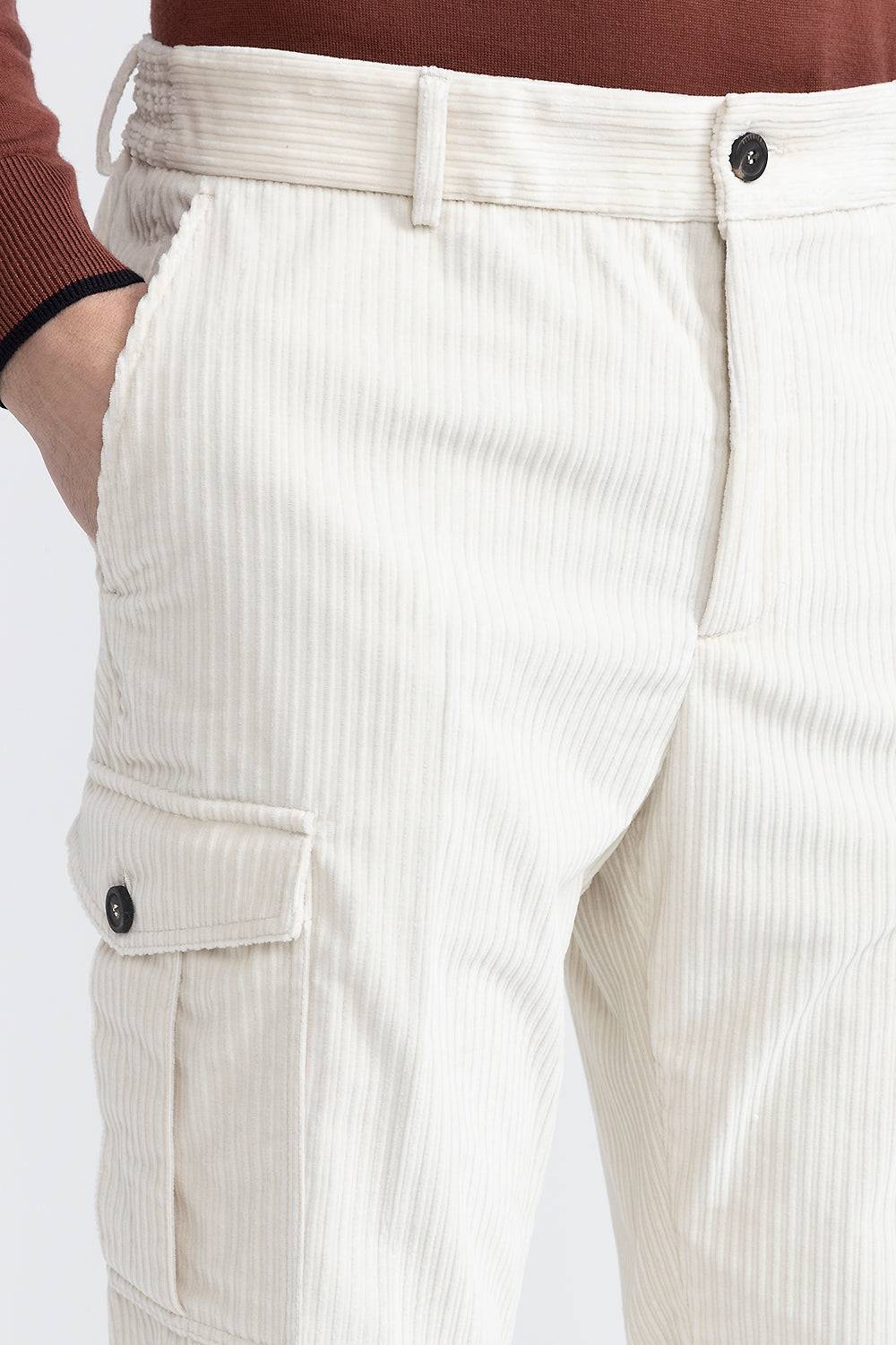 Peserico Pantalone chino in velluto a costa francese I Più Venduti