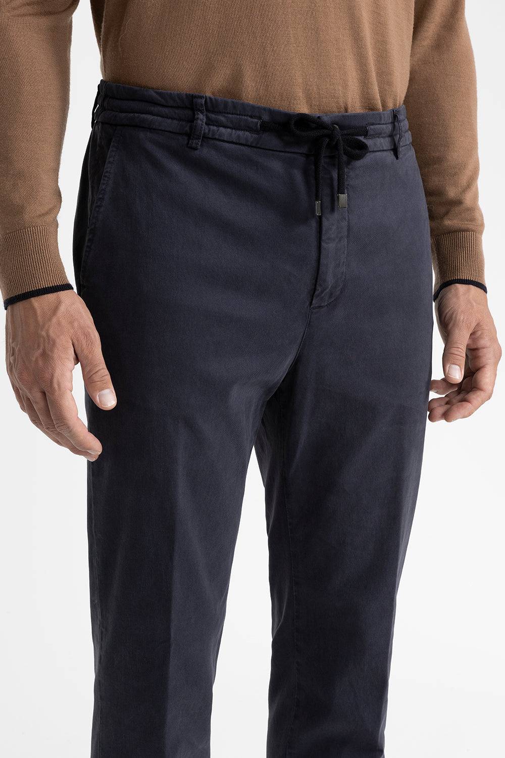 Peserico Pantalone jogger in cotone, seta e tencel Negozio