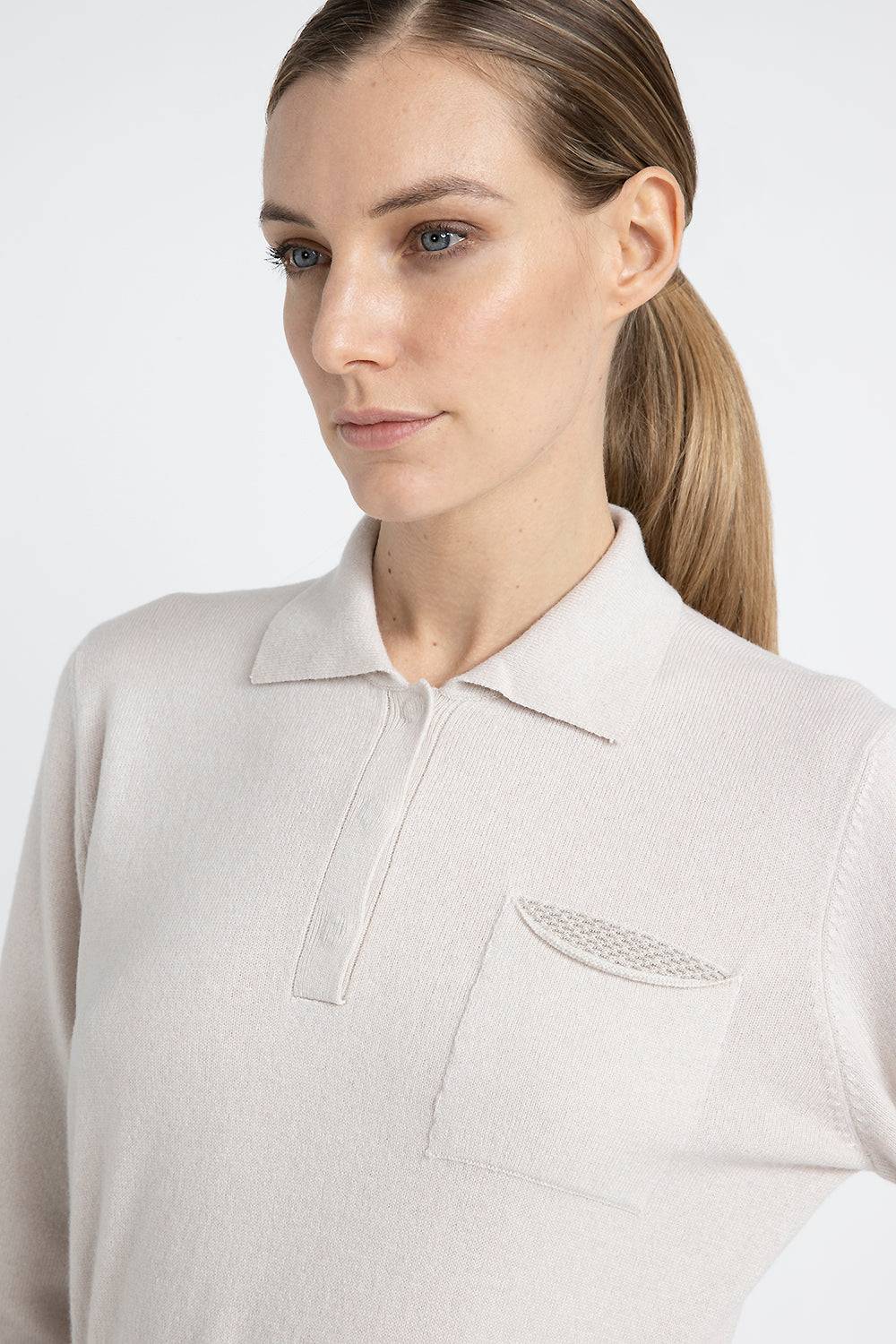 Peserico Abito in maglia di lana seta cashmere Presa