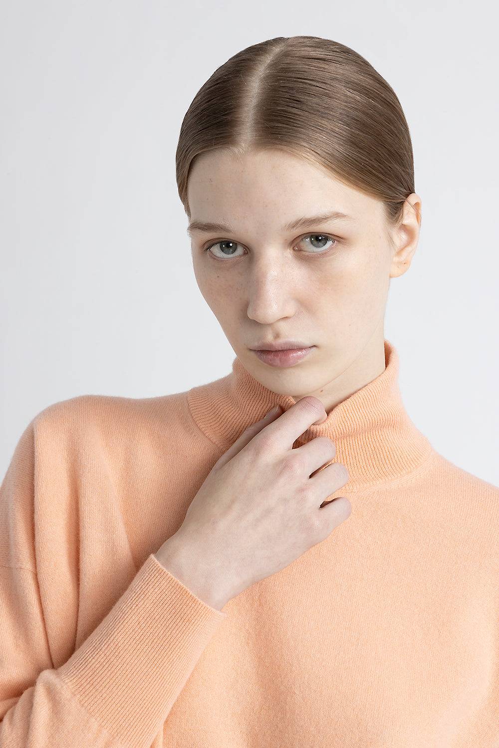 Peserico Maglia collo alto in lana e cashmere Economico