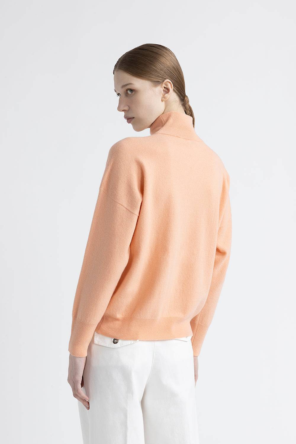 Peserico Maglia collo alto in lana e cashmere Economico