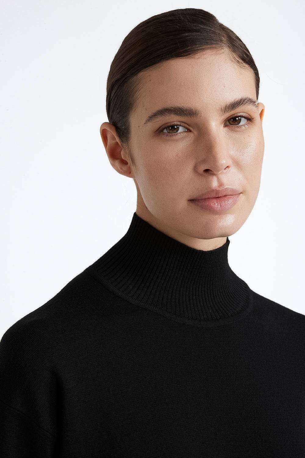 Peserico Maglia collo alto in lana Vendita Economica