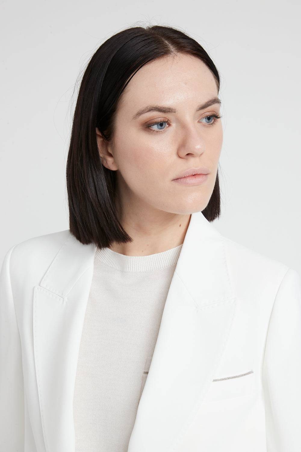 Peserico Blazer monopetto in fluido cady crepe I Più Venduti