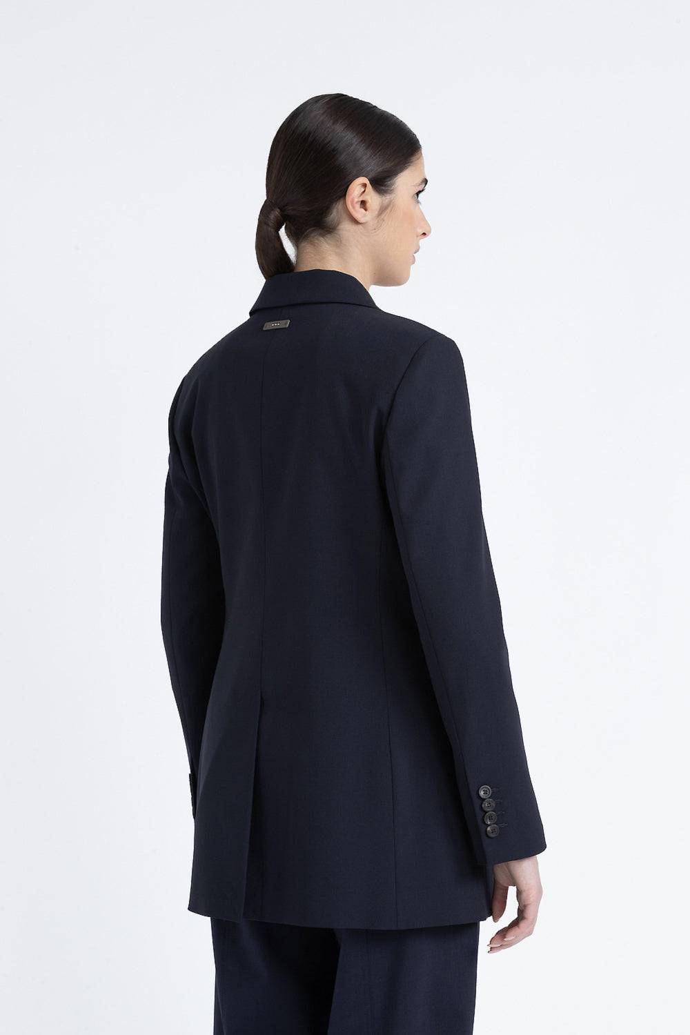 Peserico Blazer doppiopetto in lana tecnica Negozio