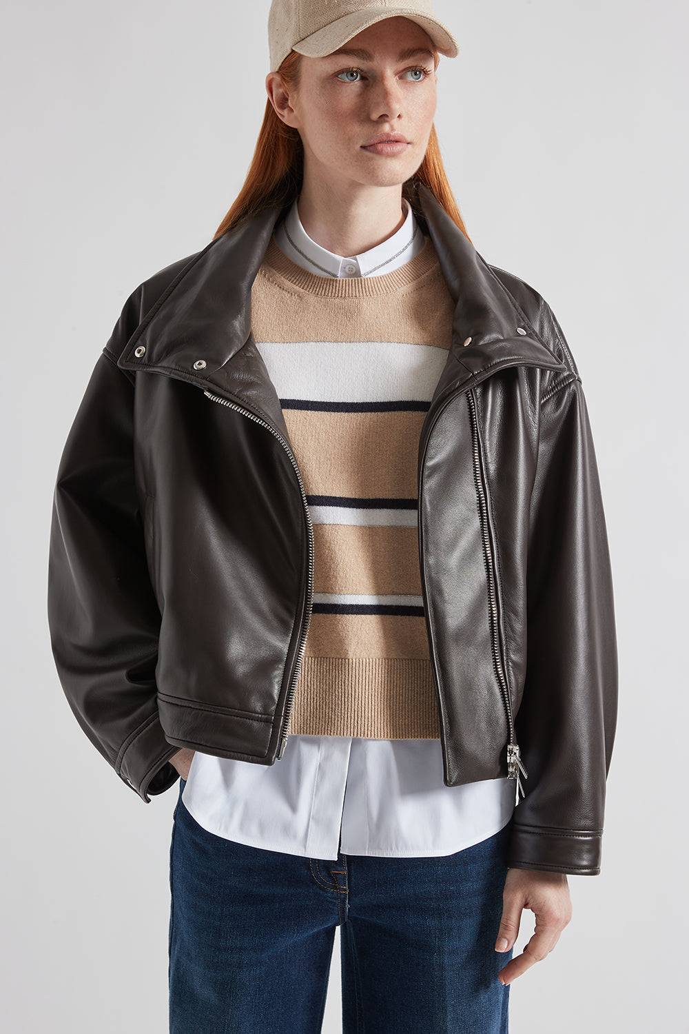 Peserico Camicia senza maniche in popeline Duty-free