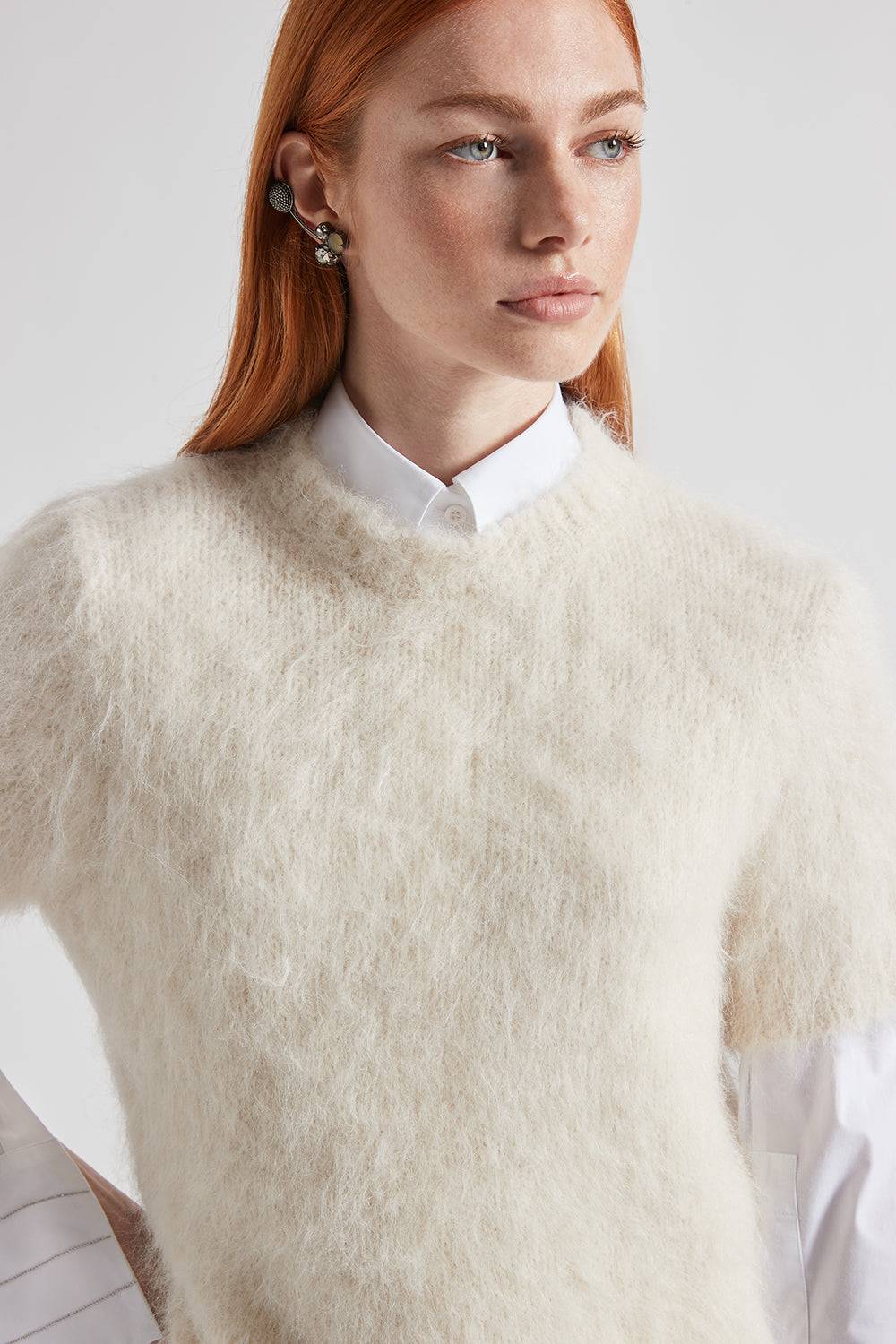 Peserico Camicia in popeline di cotone stretch Prezzo Ridotto