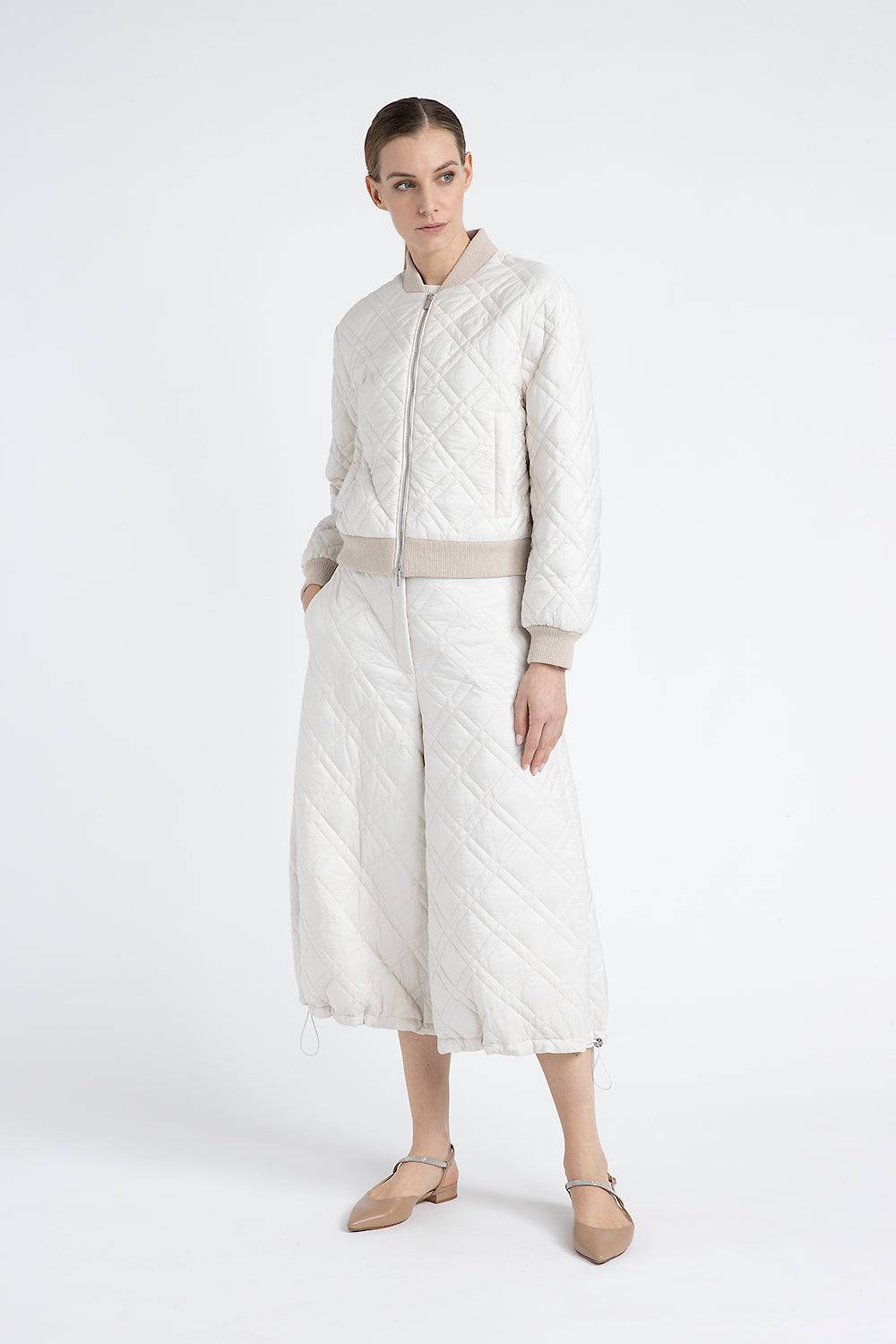 Peserico Pantalone trapuntato antigoccia Outlet