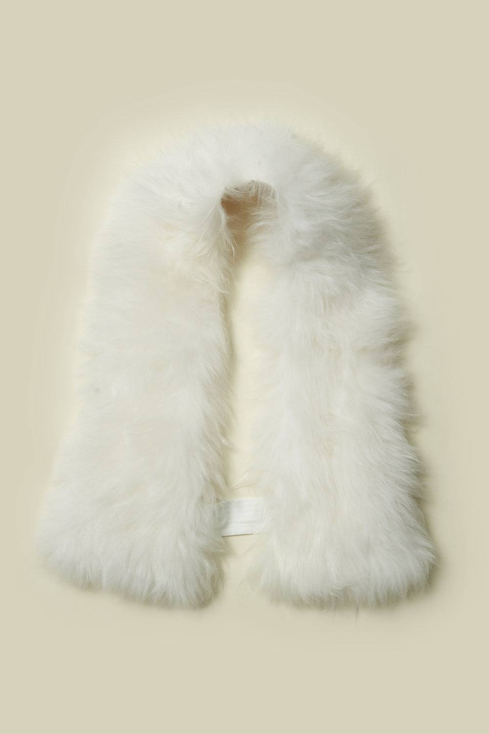 Peserico Collo in vero pelo di capra cashmere In Linea