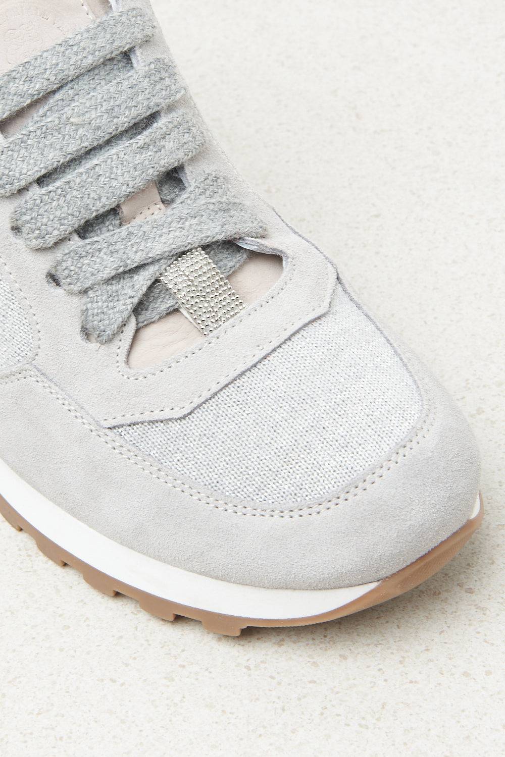 Peserico Sneakers in pelle nabuk scamosciata Outlet