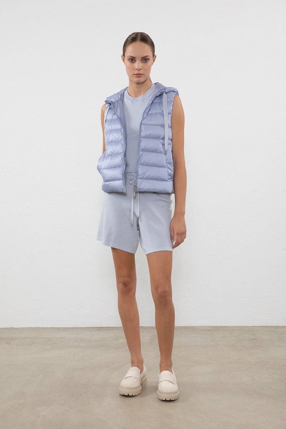 Peserico Gilet in piuma d'oca Saldi Di Fabbrica