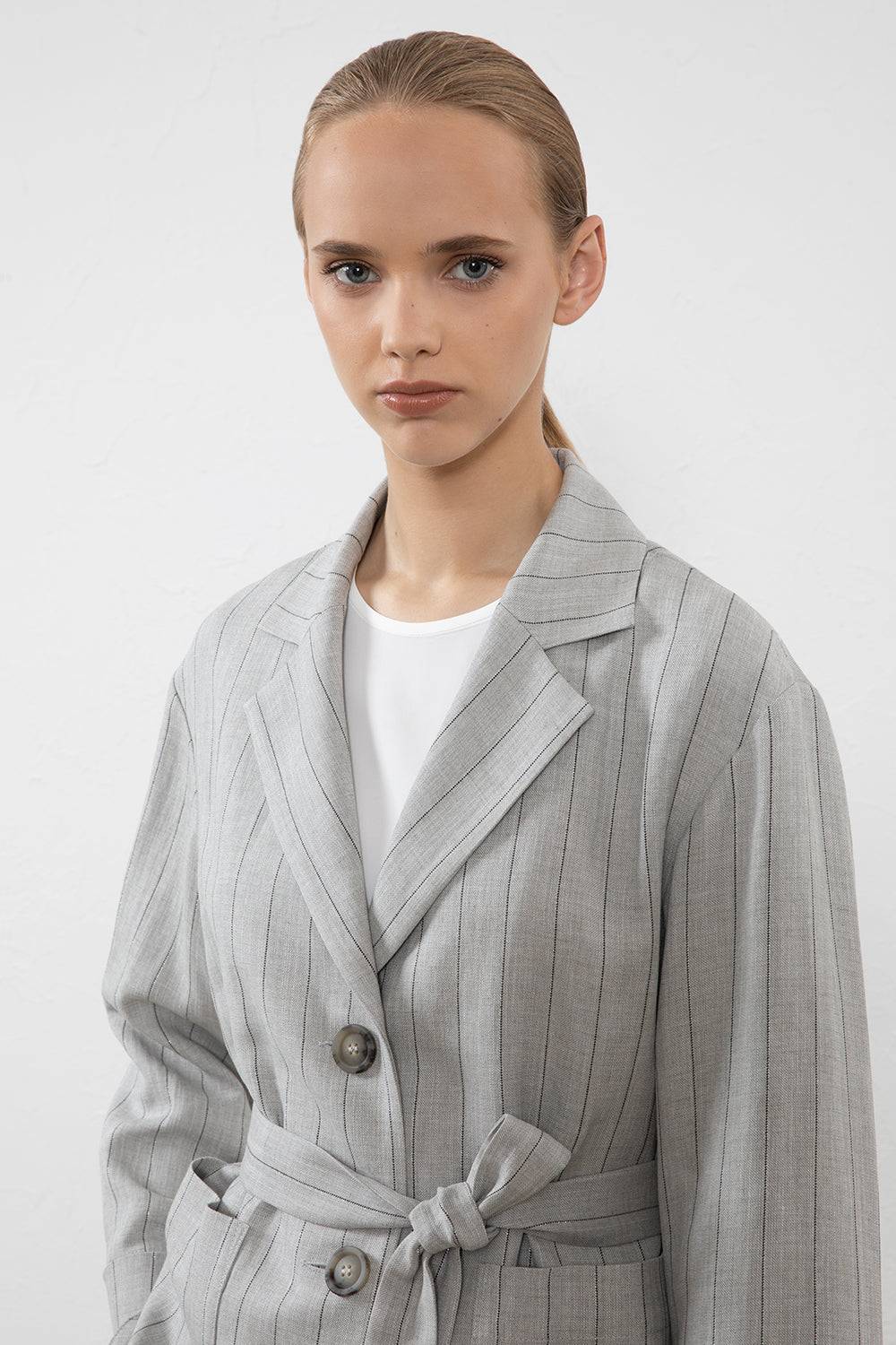 Peserico Blazer monopetto in lino, viscosa e lurex In Saldo