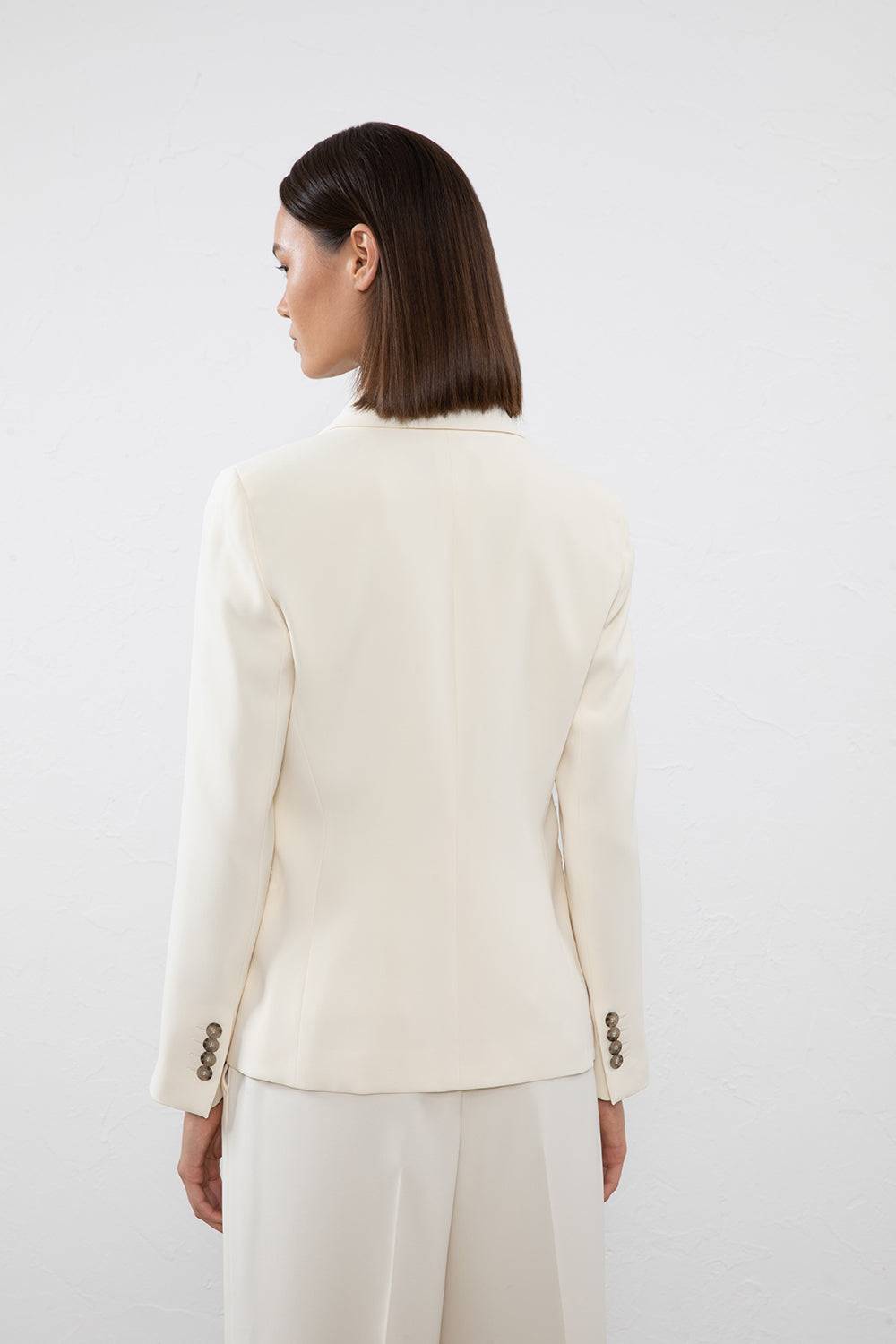 Peserico Blazer doppiopetto in cady crepe Moda