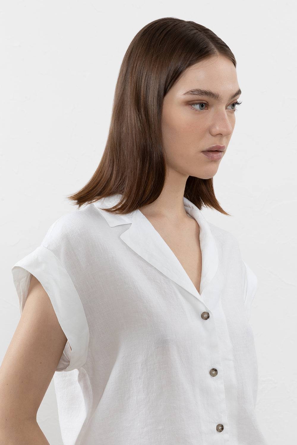 Peserico Camicia in tela di puro lino Nuovo