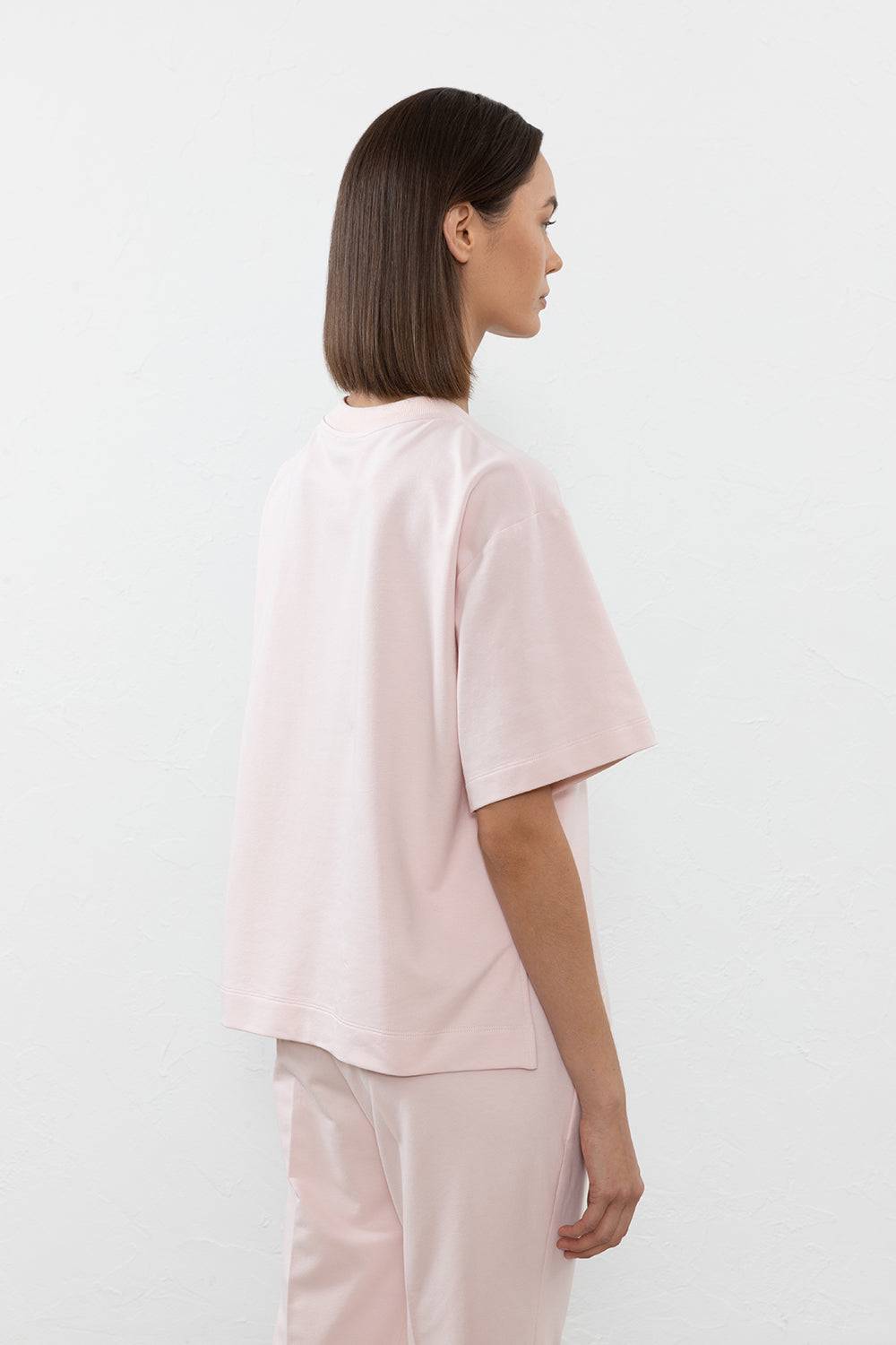 Peserico T-shirt in felpa leggera di cotone Saldi