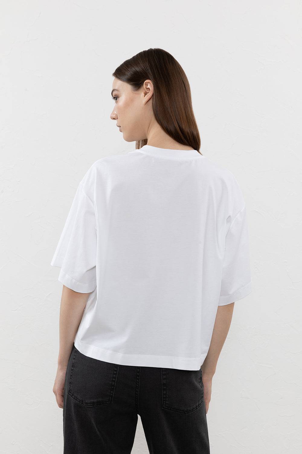 Peserico T-shirt in jersey di cotone Hotsell