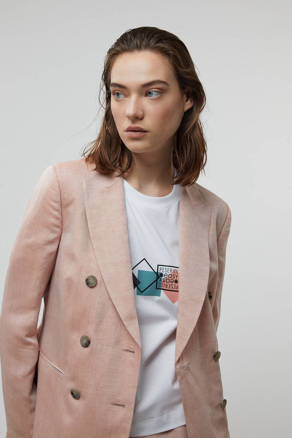 Peserico T-shirt in jersey di cotone Hotsell