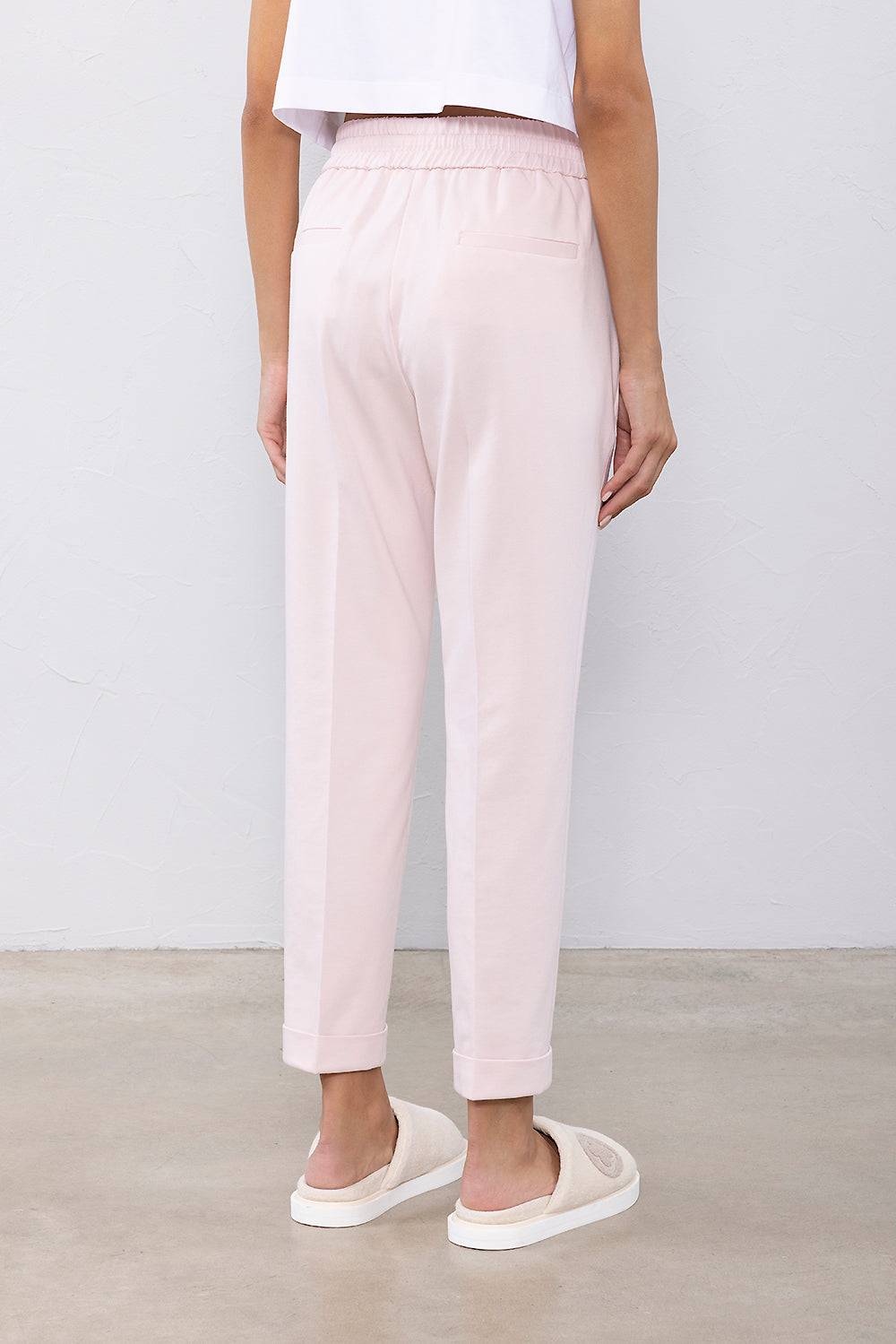 Peserico Pantalone in felpa leggera di cotone Soddisfazione Garantita