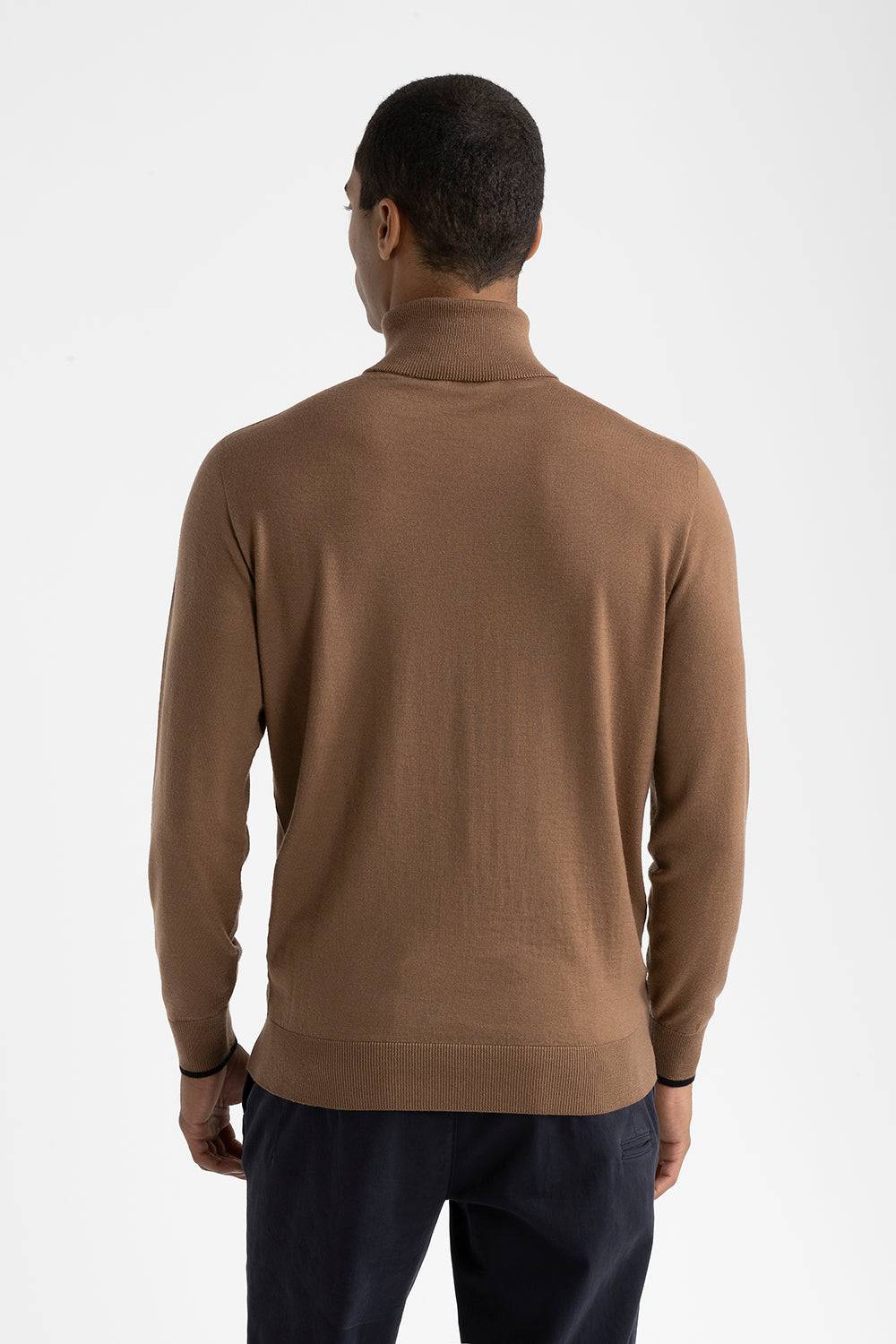 Peserico Maglia collo alto in pura lana vergine Shopping Online