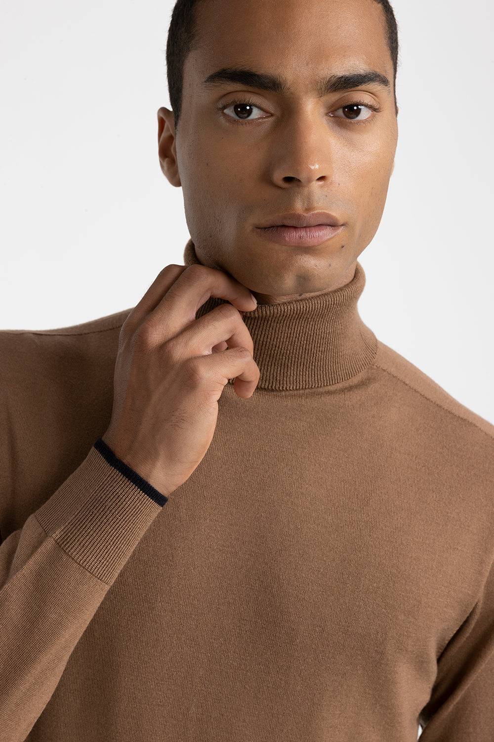 Peserico Maglia collo alto in pura lana vergine Shopping Online