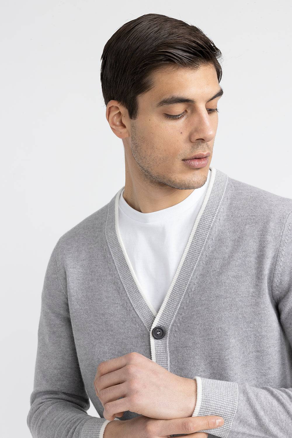 Peserico Cardigan in lana, seta e cashmere Economico