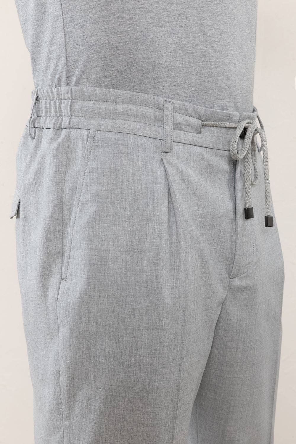 Peserico Pantalone jogger in tela tecnica di viscosa stretch In Saldo