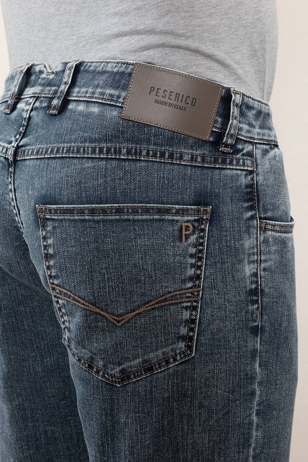 Peserico Denim 5 tasche in cotone morbido Italy