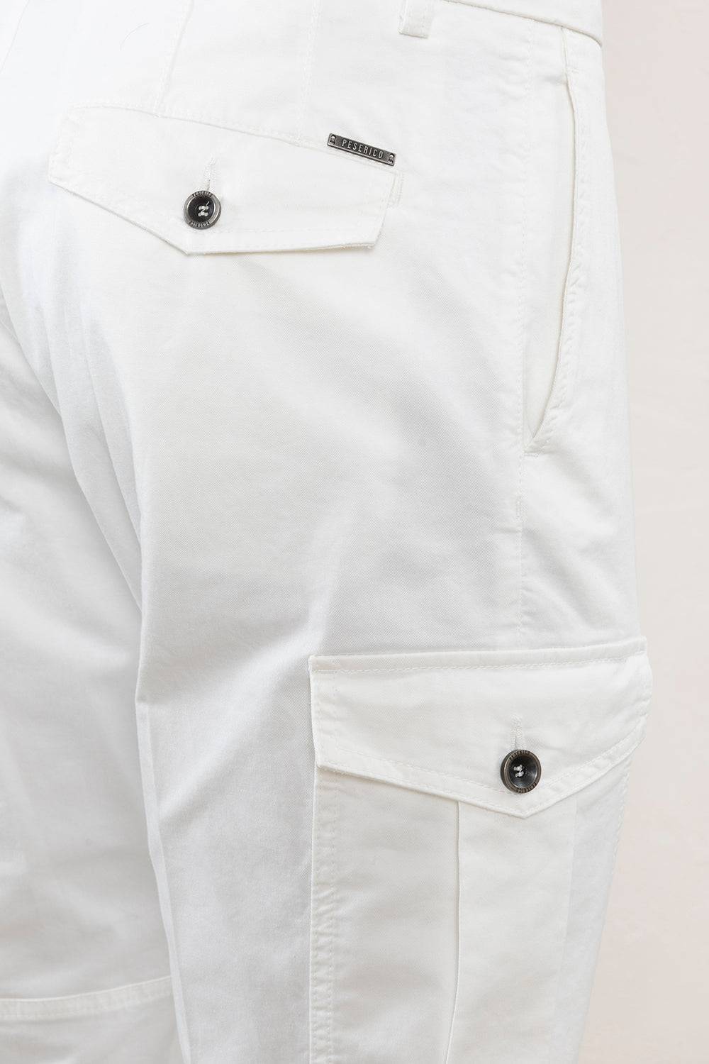Peserico Pantalone chino in gabardina di cotone Nuovo
