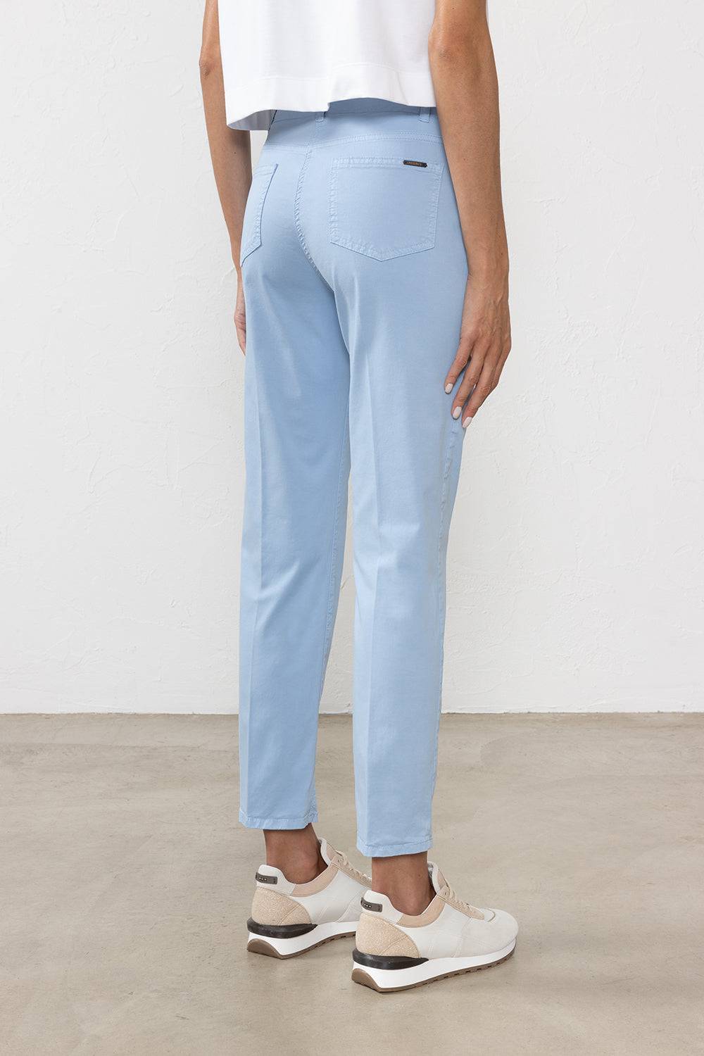 Peserico Pantalone in gabardina di cotone stretch Super Saving Price