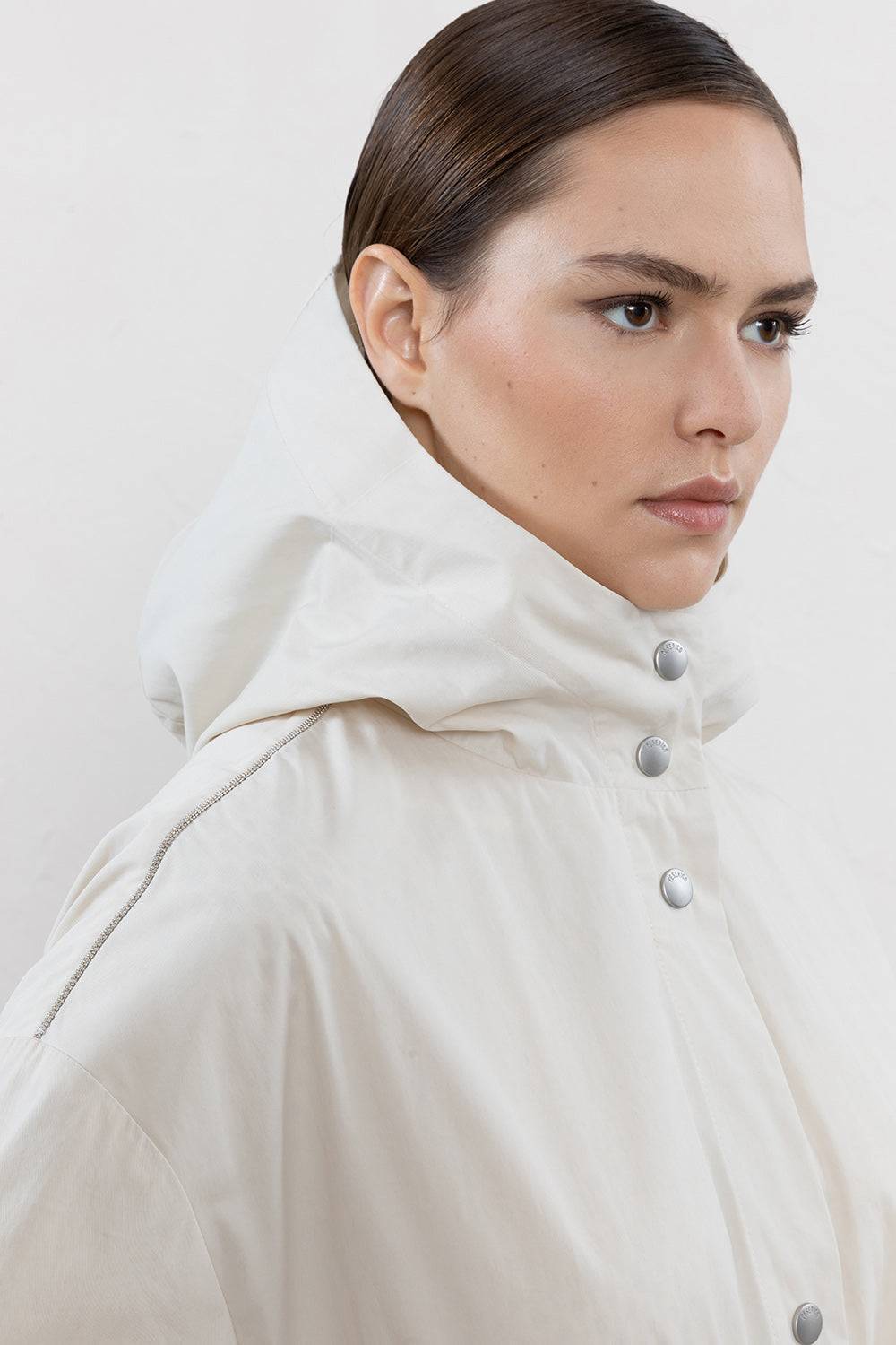 Peserico Giubbino in gabardina di cotone tecnica Fino al 60% di sconto