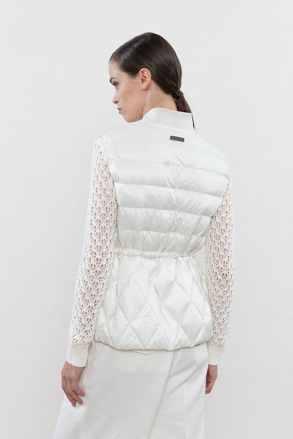 Peserico Gilet ultraleggero in piuma Sostegno trimestrale