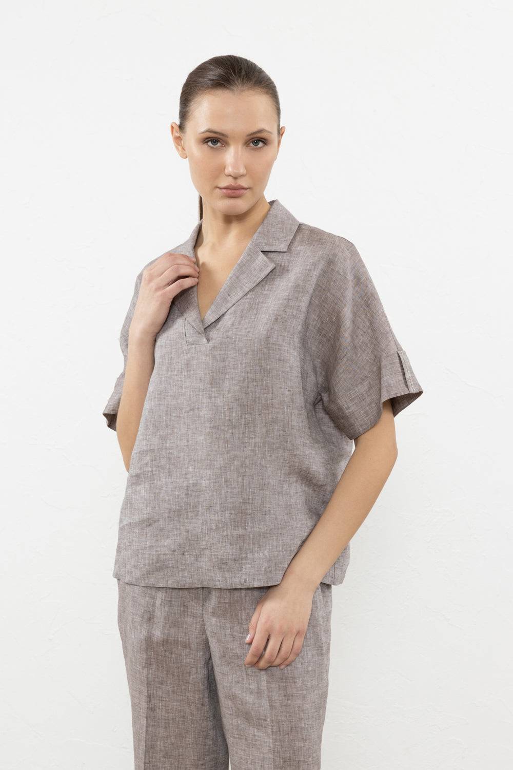 Peserico Camicia in puro lino Promozione Limitata