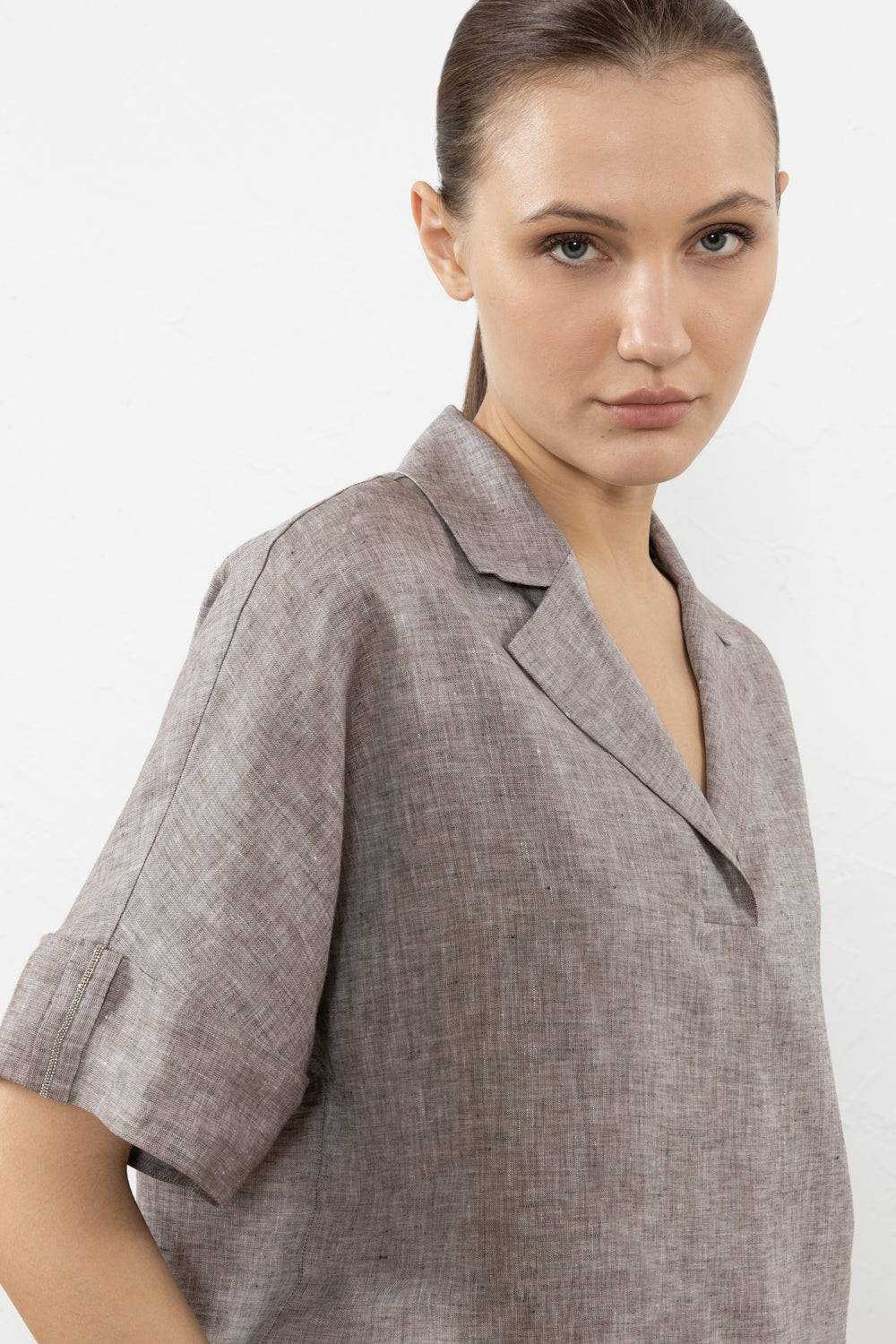 Peserico Camicia in puro lino Promozione Limitata