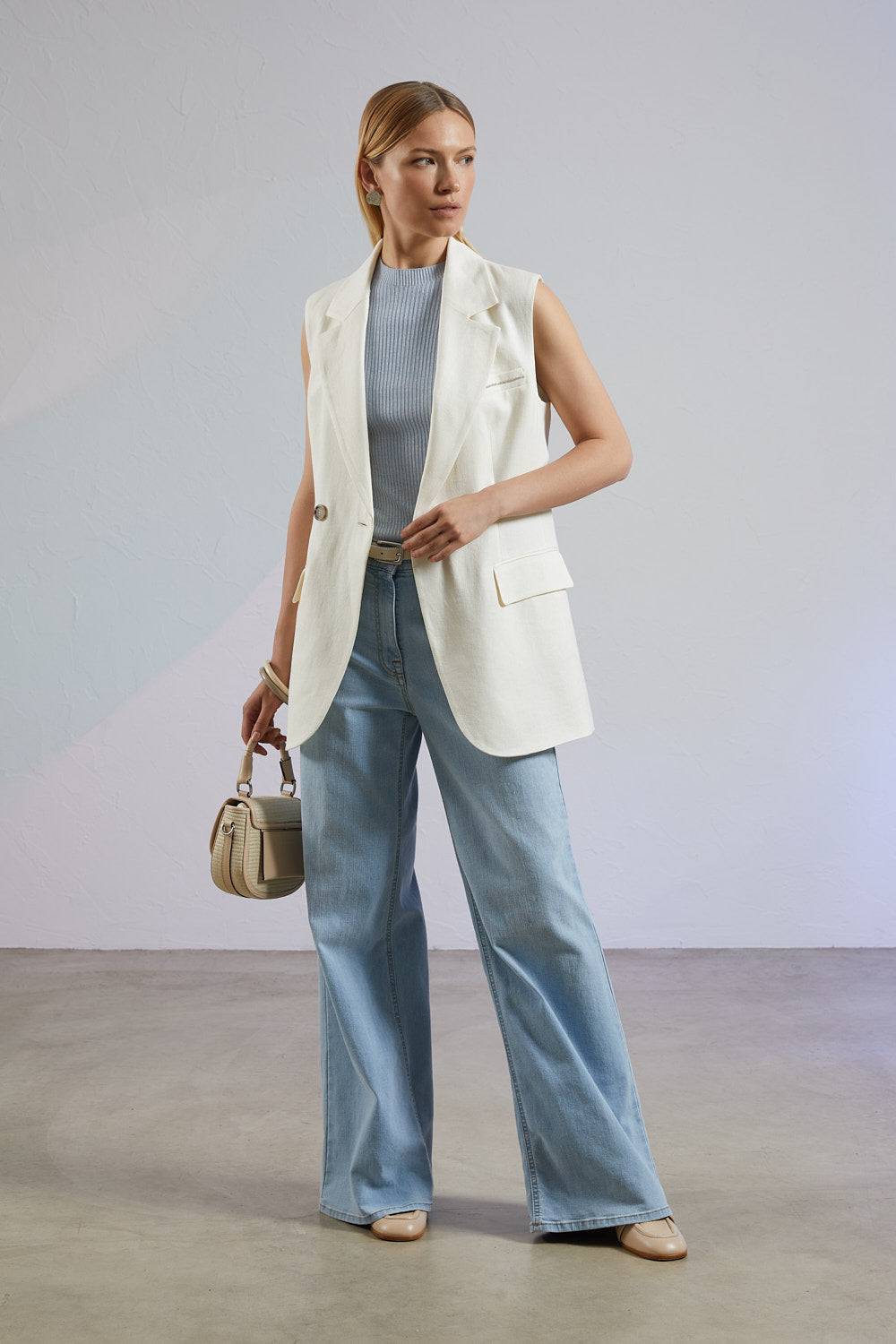 Peserico Denim in leggero cotone comfort Offerta per la Festa della Mamma