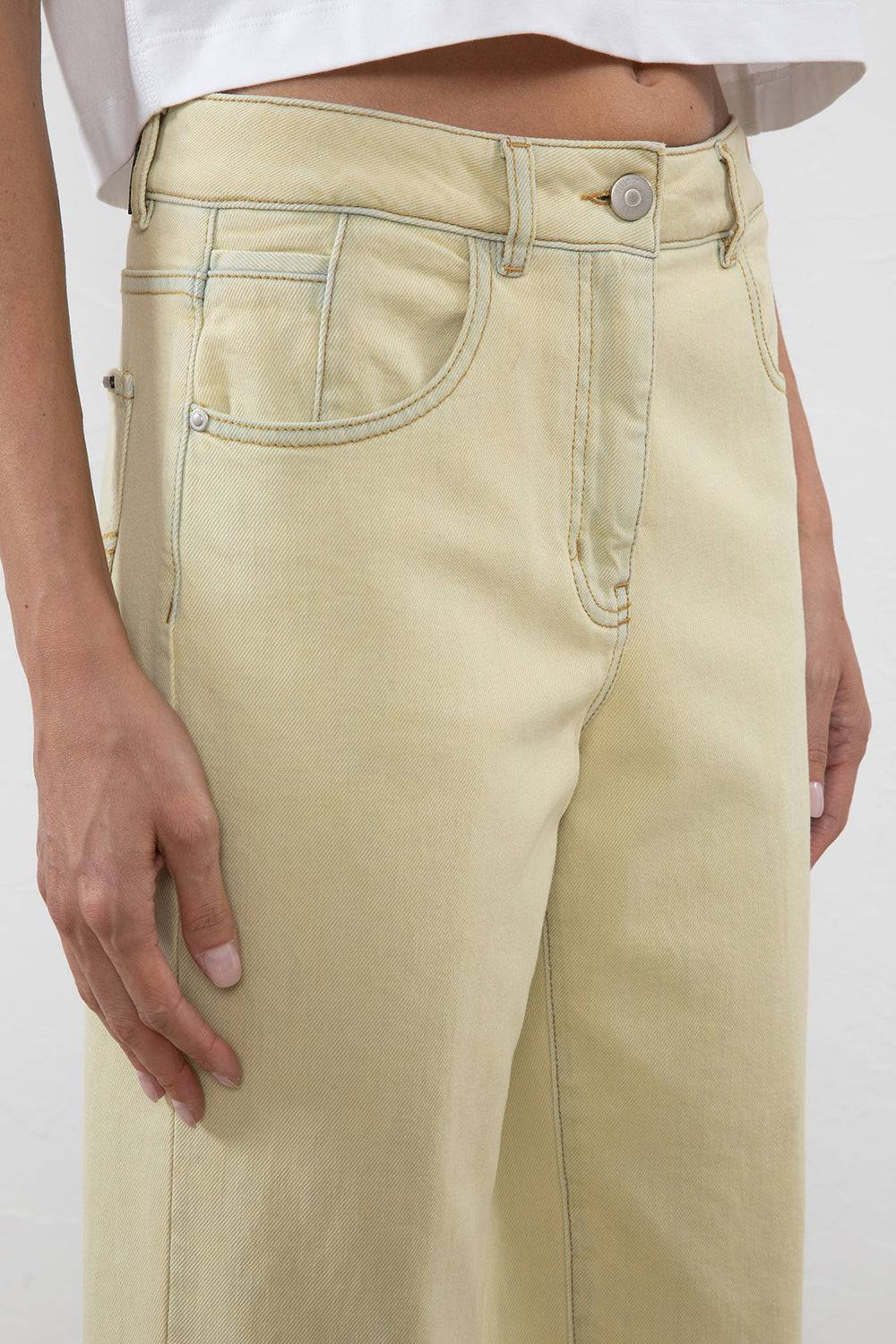 Peserico Pantalone denim in twill di cotone stretch Online Outlet