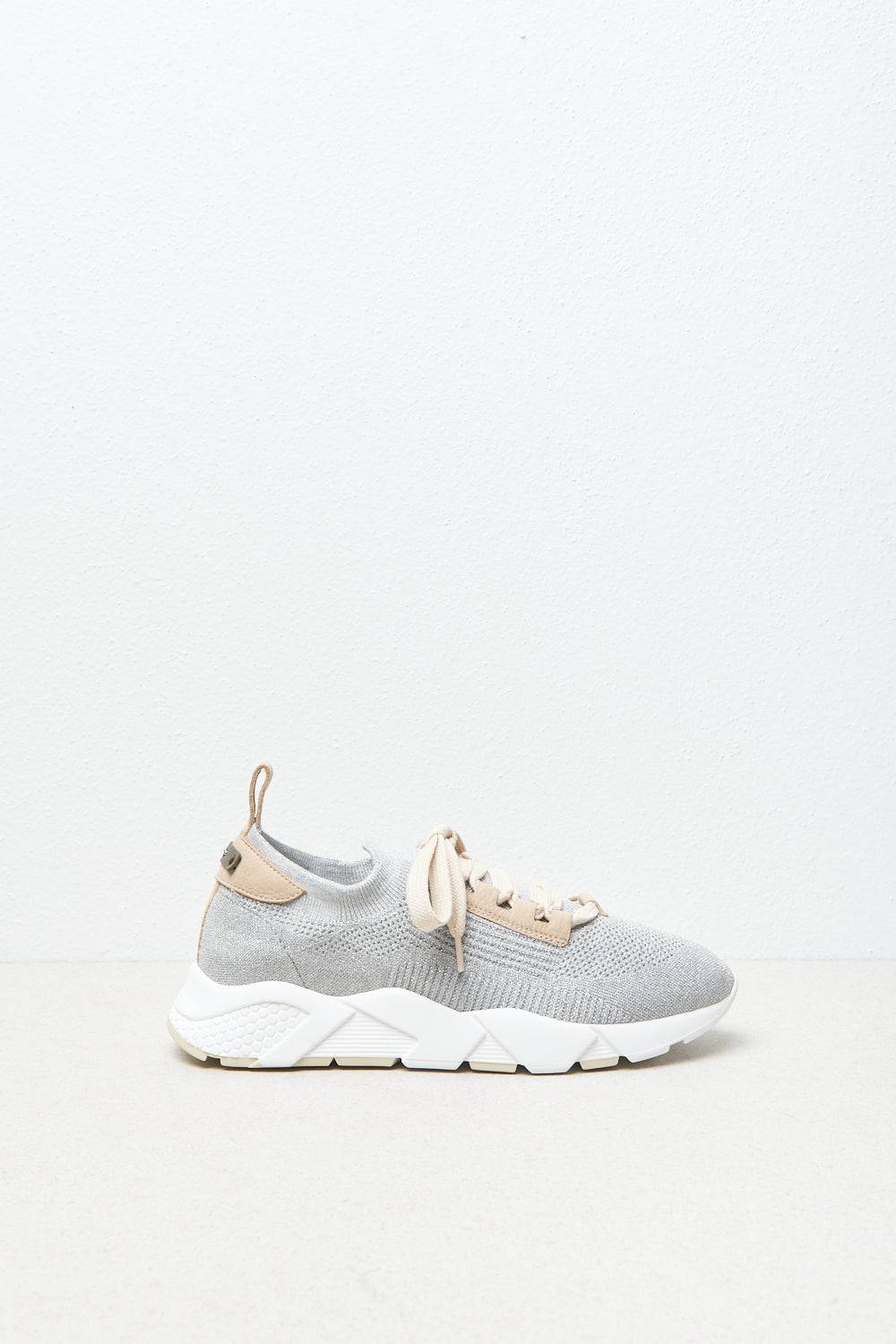 Peserico Sneaker di maglia di cotone e lurex Enormi risparmi