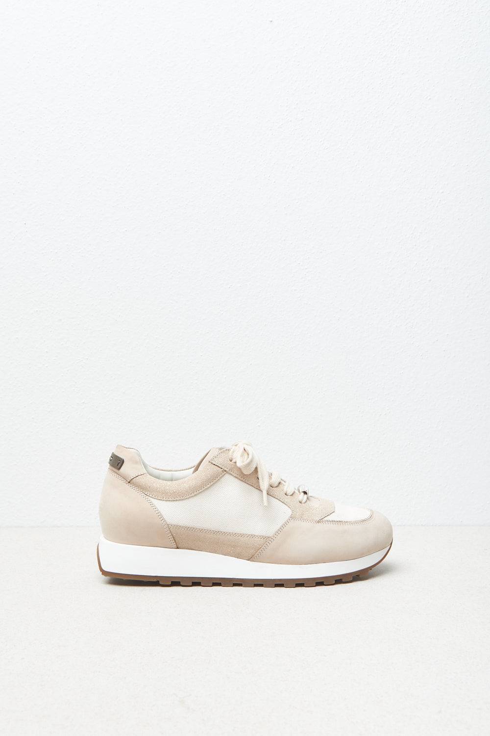 Peserico Sneaker in canvas e pelle nabuk Sconti VIP