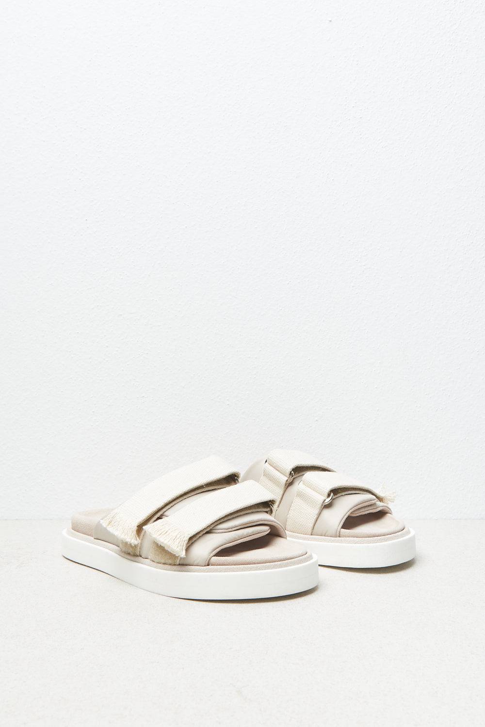 Peserico Ciabatta in nylon imbottito e pelle scamosciata Offerta settimanale
