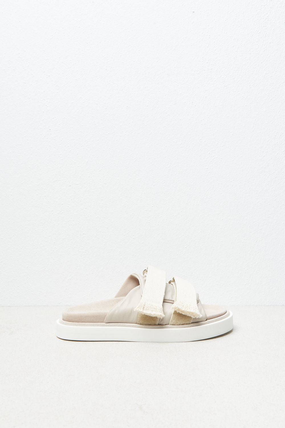 Peserico Ciabatta in nylon imbottito e pelle scamosciata Offerta settimanale
