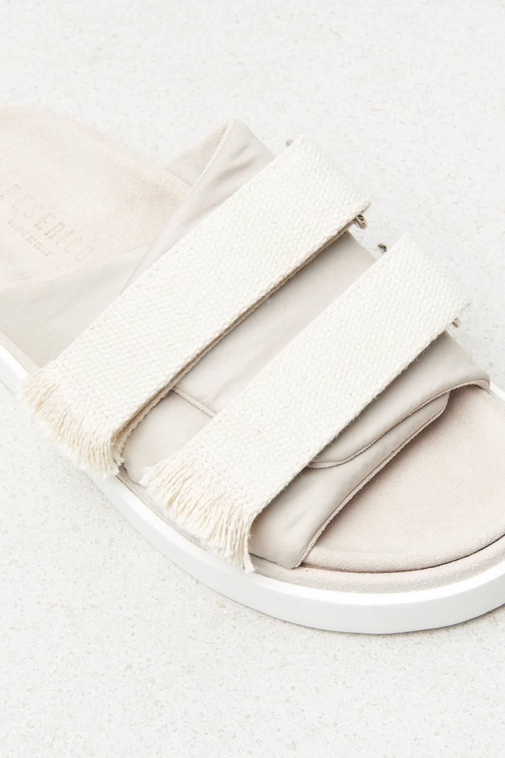 Peserico Ciabatta in nylon imbottito e pelle scamosciata Offerta settimanale