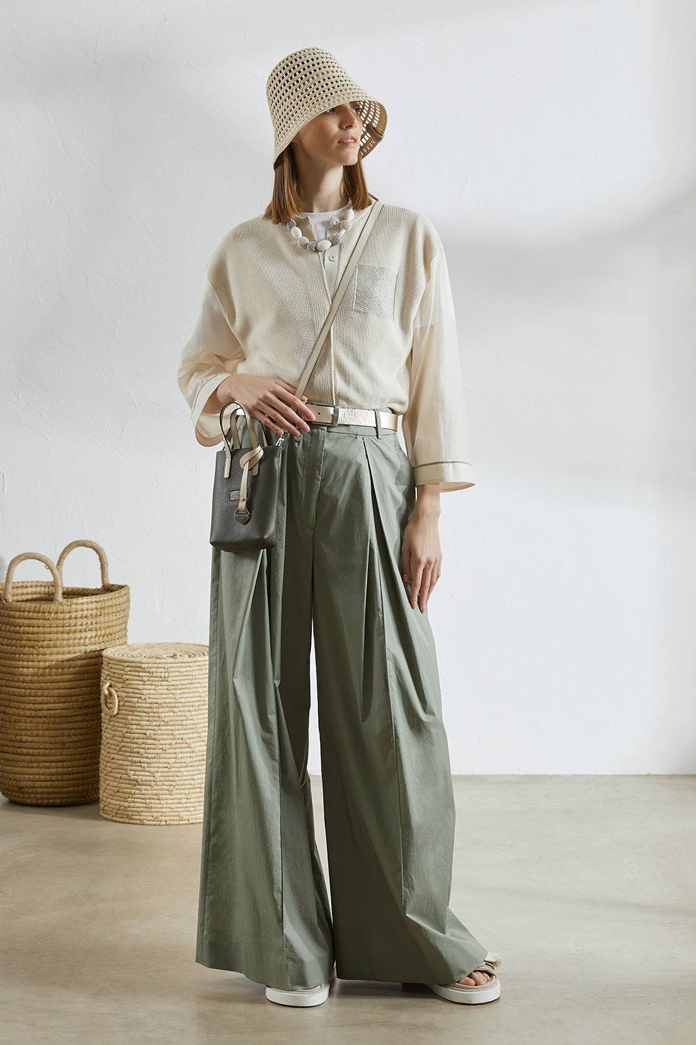Peserico Ciabatta in nylon imbottito e pelle scamosciata Offerta settimanale