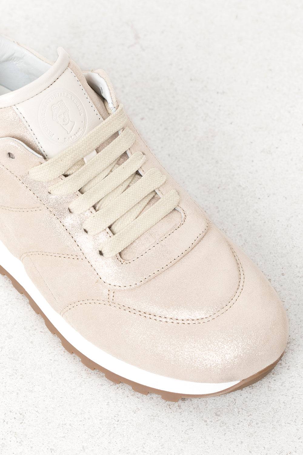 Peserico Sneaker in pelle glitter Ultimi tre giorni