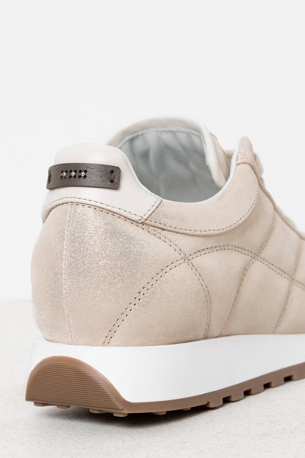 Peserico Sneaker in pelle glitter Ultimi tre giorni