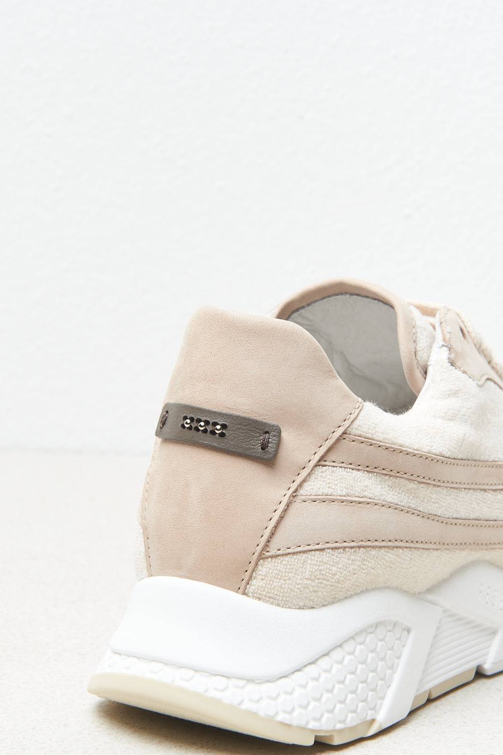 Peserico Sneaker in spugna e vera pelle nabuk Only for today