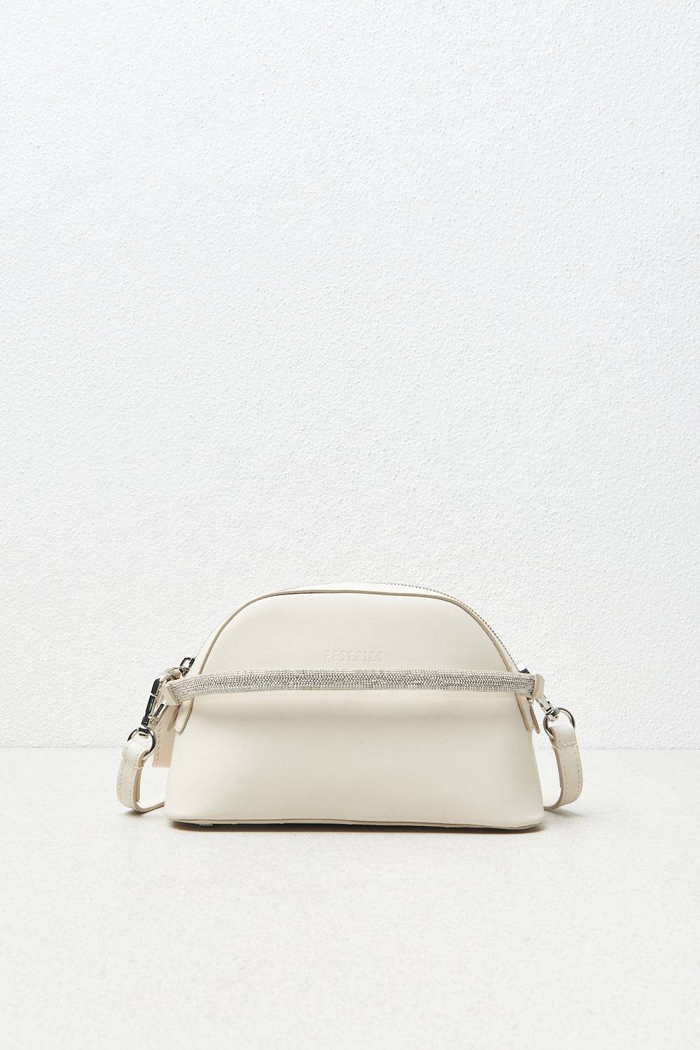 Peserico Pochette in vera pelle con manico e tracolla Offerta speciale della fabbrica
