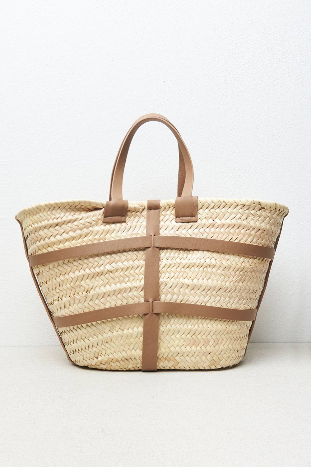 Peserico Borsa in paglia intrecciata a mano Fino al 55% di sconto