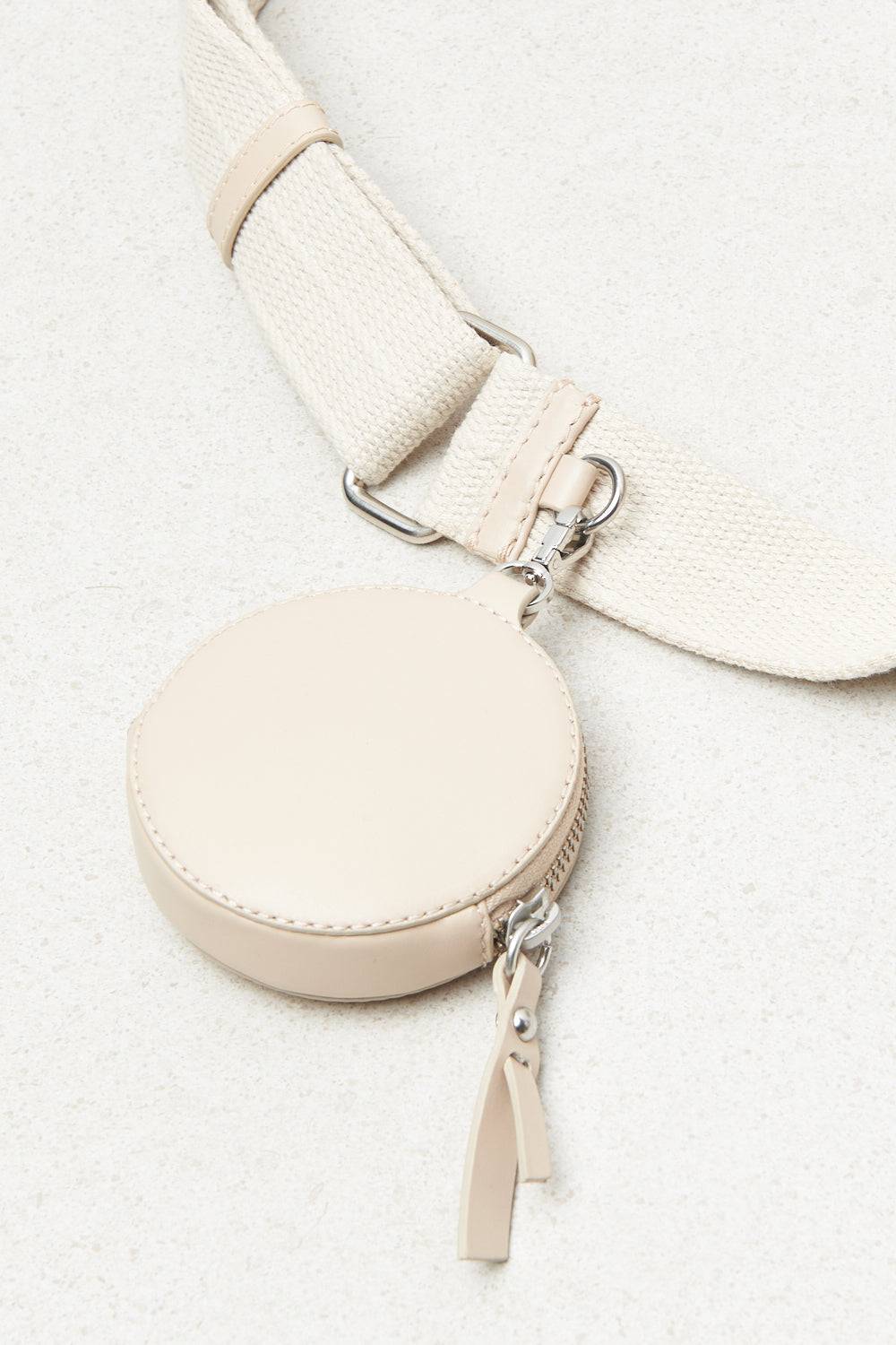 Peserico Borsa crossbody in vera pelle e tessuto Super sconto