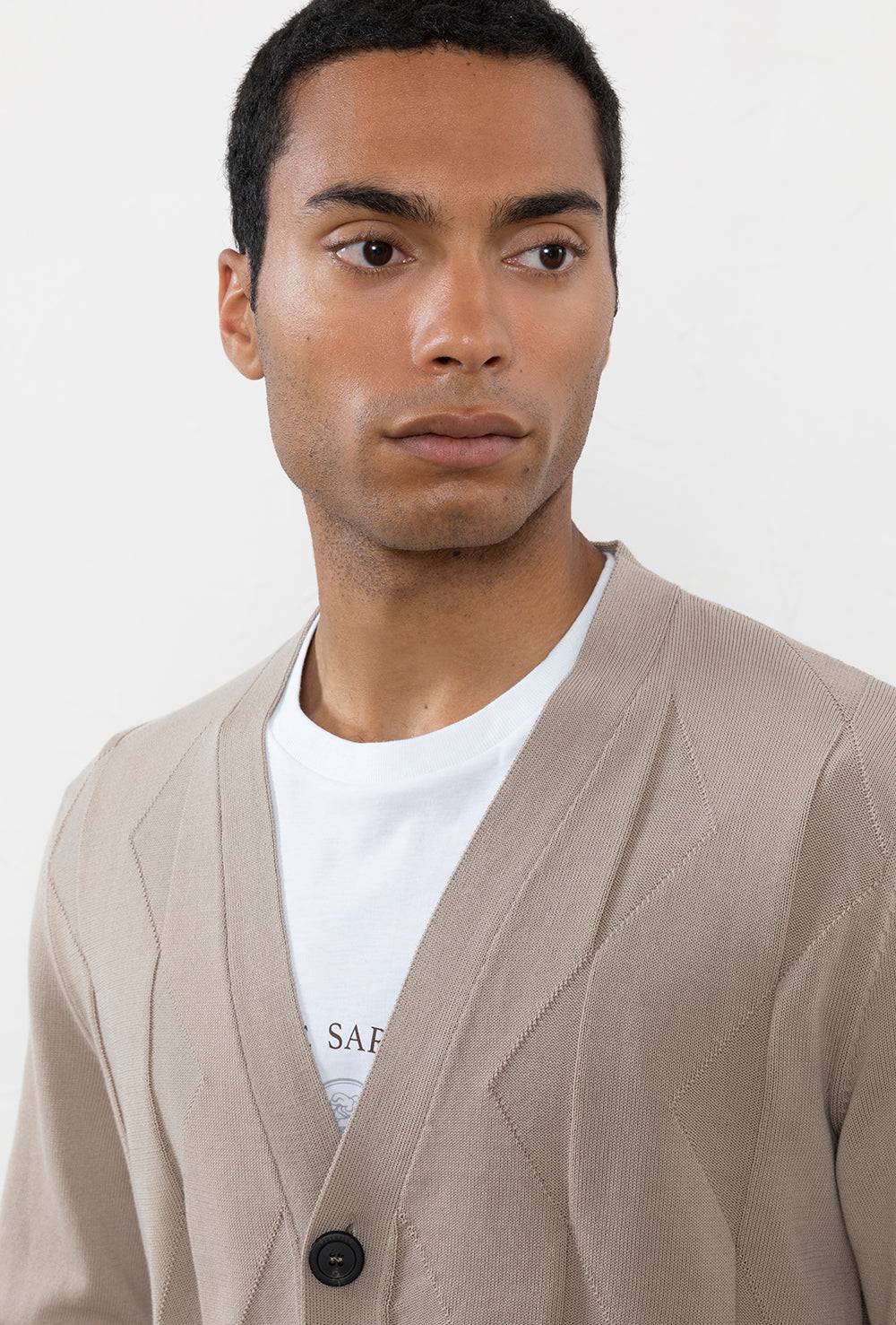 Peserico Cardigan in leggero cotone crépe Sottocosto